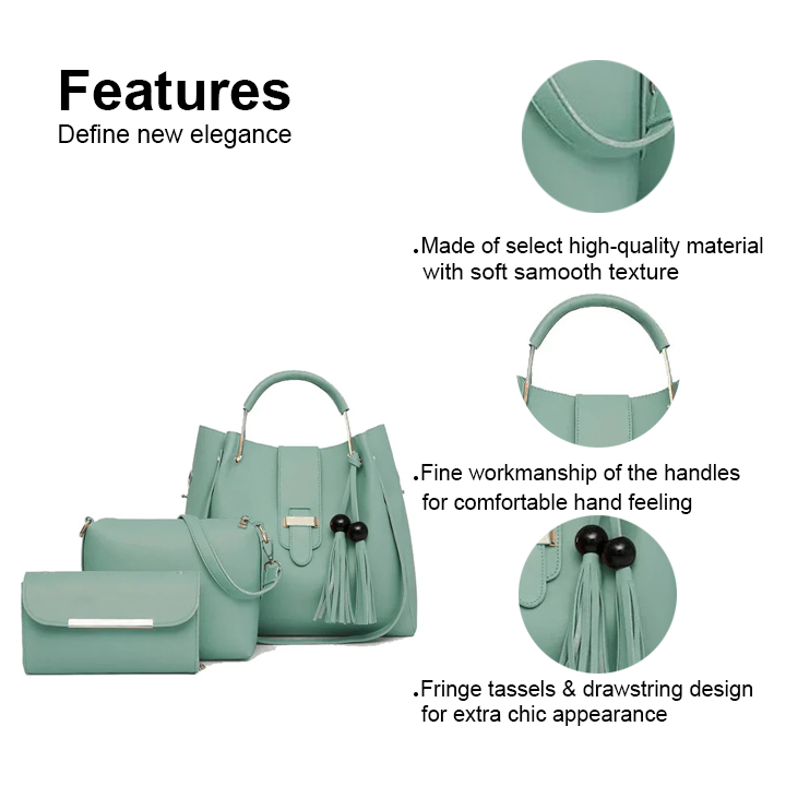 ALEXA 3 PCS HANDBAG