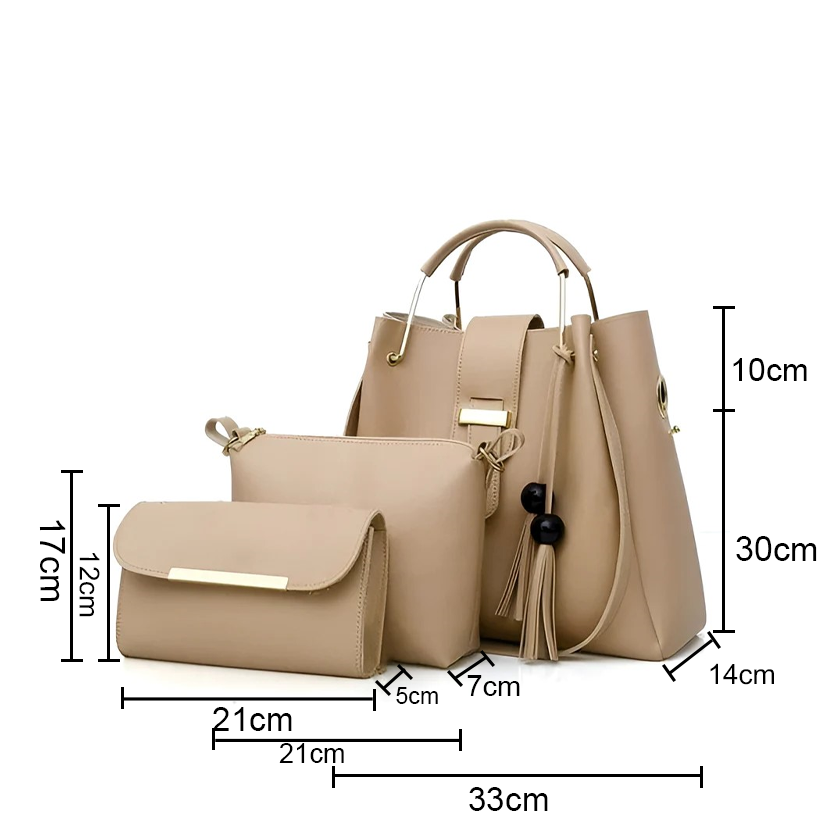 ALEXA 3 PCS HANDBAG
