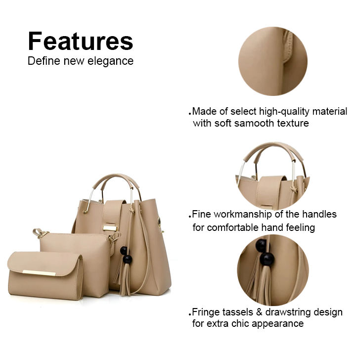 ALEXA 3 PCS HANDBAG
