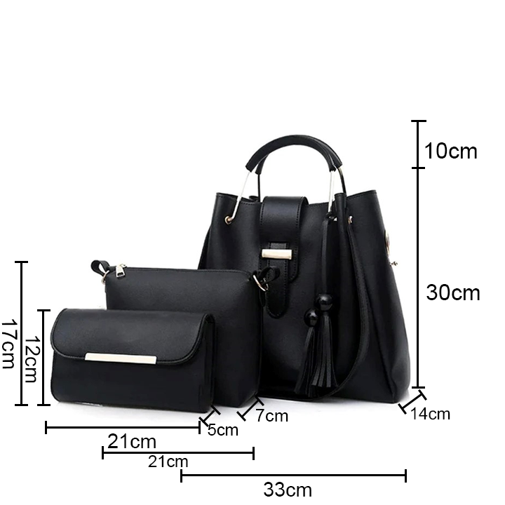 ALEXA 3 PCS HANDBAG