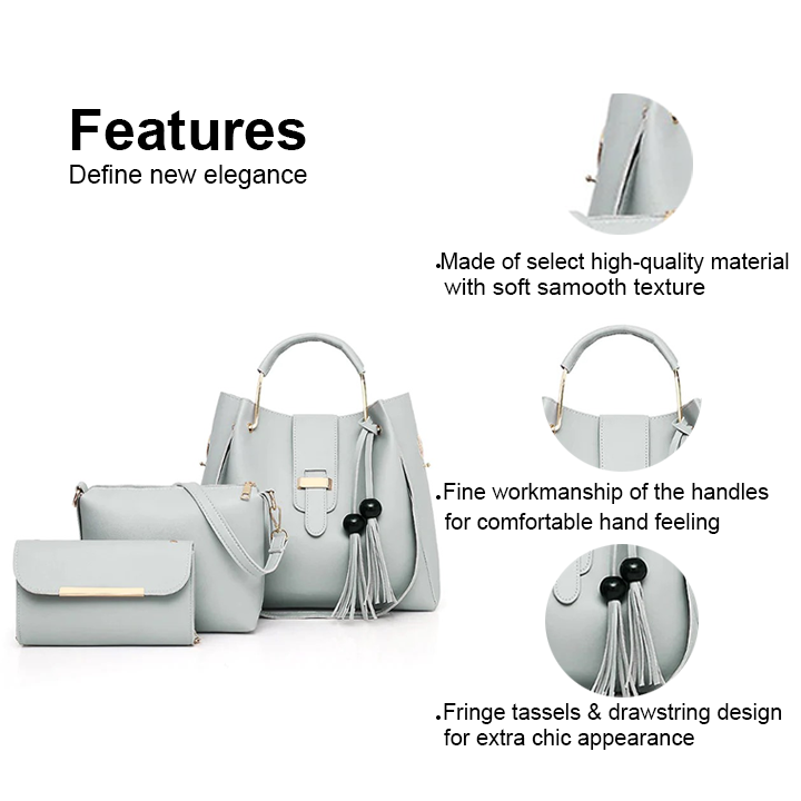 ALEXA 3 PCS HANDBAG