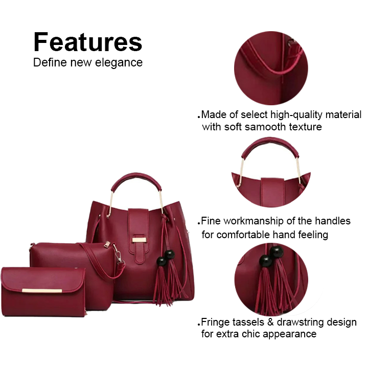 ALEXA 3 PCS HANDBAG