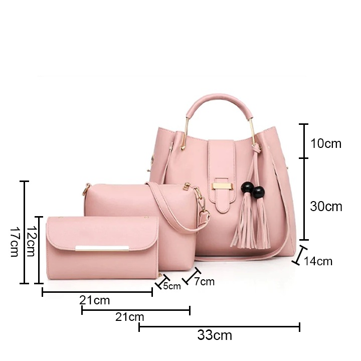 ALEXA 3 PCS HANDBAG
