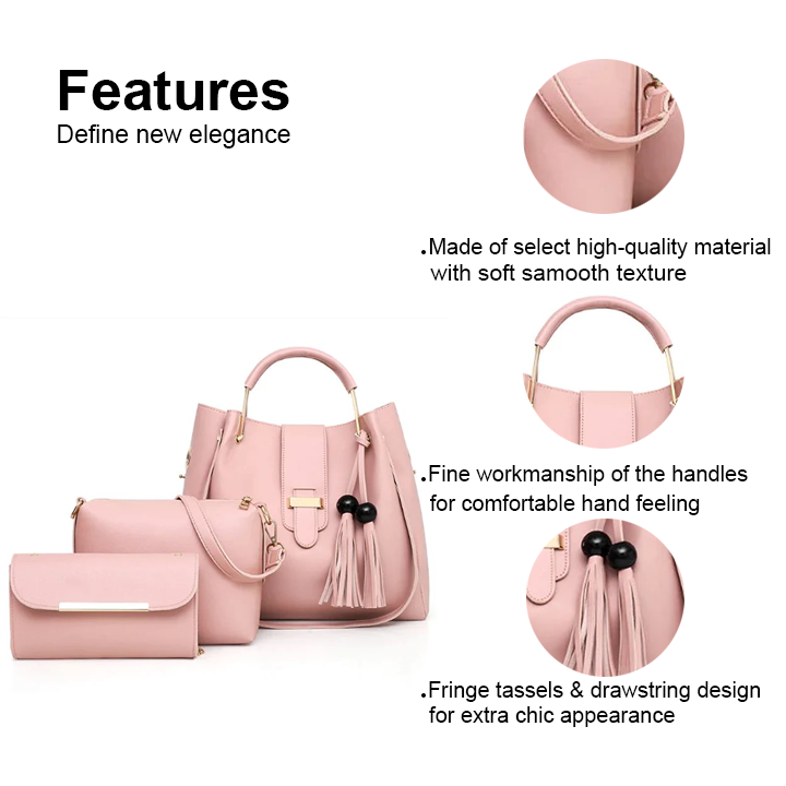 ALEXA 3 PCS HANDBAG
